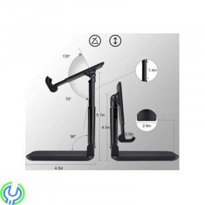 Justerbart mobil/surfplatta stativ, Justerbart mobiltelefonhållare, surfplattestativ, Övriga mobiltillbehör, , Elgruvan