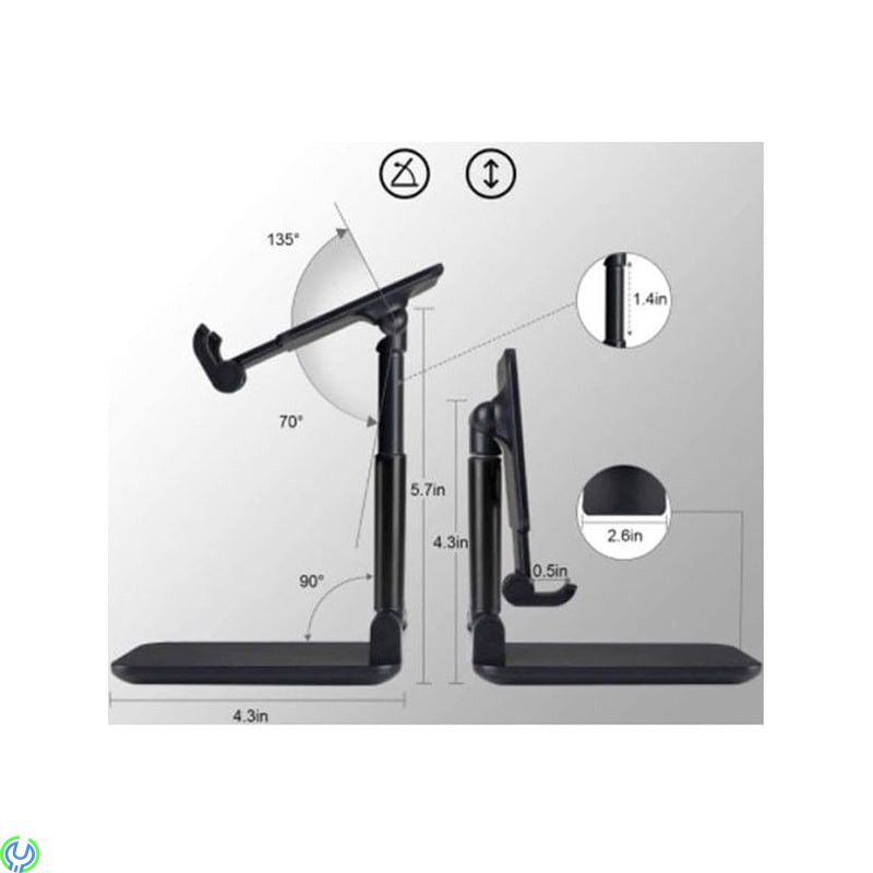 Justerbart mobil/surfplatta stativ, Justerbart mobiltelefonhållare, surfplattestativ, Övriga mobiltillbehör, , Elgruvan