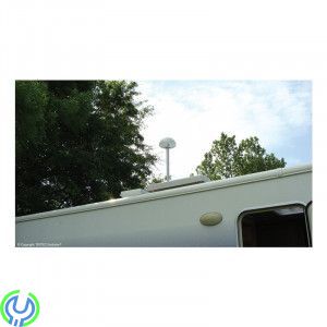 TERTEC Stavantenn för husvagnar, höj - sänk bar, Stavantenn Combi med låssystem inklusive antenn stolpe., Husbil & Båt, , TERTEC