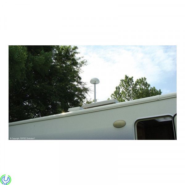 TERTEC Stavantenn för husvagnar, höj - sänk bar, Stavantenn Combi med låssystem inklusive antenn stolpe., Husbil & Båt, , TERTEC