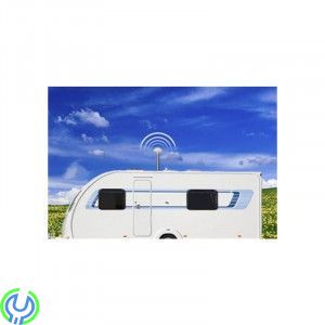 TERTEC Stavantenn för husvagnar, höj - sänk bar, Stavantenn Combi med låssystem inklusive antenn stolpe., Husbil & Båt, , TERTEC