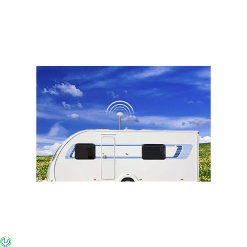 TERTEC Stavantenn för husvagnar, höj - sänk bar, Stavantenn Combi med låssystem inklusive antenn stolpe., Husbil & Båt, , TERTEC