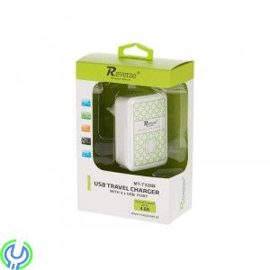 4 port USB Adapter REVERSE 2,1A, 4 port USB Adapter REVERSE 2,1A, Adapter, , REVERSE