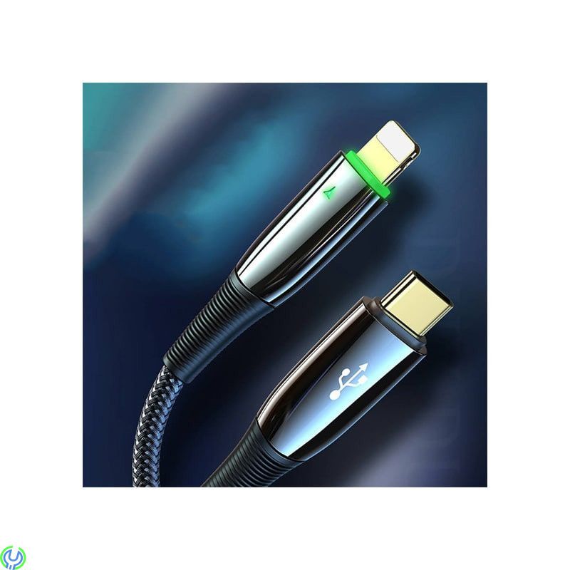 iPhone Lightning Kabel till Type C 18W (2m), Kabel USB Type C till iPhone Lightning 18W (2m) svart, Lightning, , DUX DUCIS