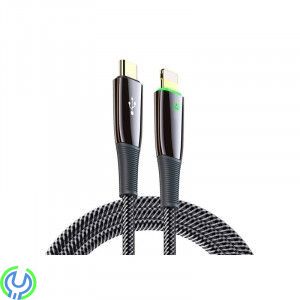 iPhone Lightning Kabel till Type C 18W (2m), Kabel USB Type C till iPhone Lightning 18W (2m) svart, Lightning, , DUX DUCIS