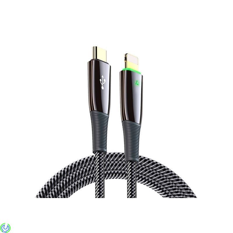 iPhone Lightning Kabel till Type C 18W (2m), Kabel USB Type C till iPhone Lightning 18W (2m) svart, Lightning, , DUX DUCIS