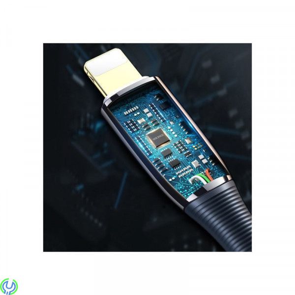 iPhone Lightning Kabel till Type C 18W (2m), Kabel USB Type C till iPhone Lightning 18W (2m) svart, Lightning, , DUX DUCIS