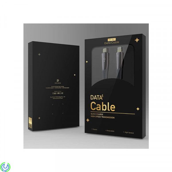 iPhone Lightning Kabel till Type C 18W (2m), Kabel USB Type C till iPhone Lightning 18W (2m) svart, Lightning, , DUX DUCIS