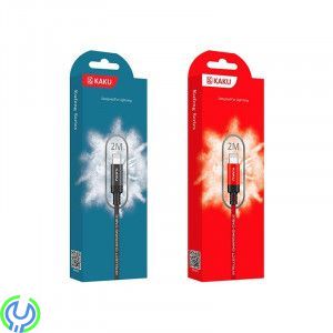 Lightning Kabel 2.8A 2m KAKU Kufeng, Lightning Kabel 2.8A 2m snabbladdning KAKU Kufeng (KSC-284) svart, Lightning, , KAKU