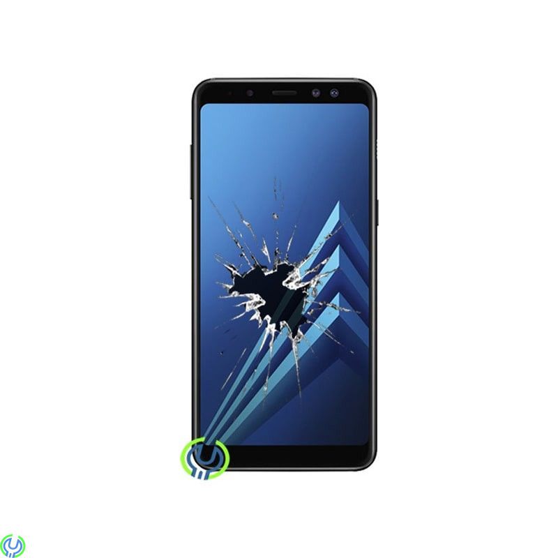 Samsung A8 SM-A530,Original LCD, Touchbyte, Svart, Lyckats att krossa glaset på din Galaxy A8?, A8 (SM-A530), , Samsung