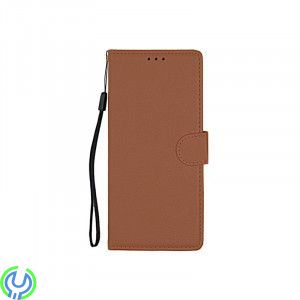 Samsung S20 Flip Stand Läderfodral, brun, Flip Stand Leather Wallet Case For Samsung Galaxy S20 Brown, Galaxy S20, , 