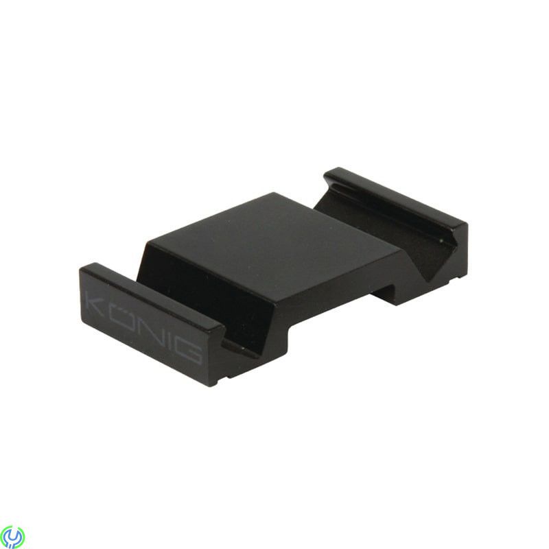 Universalt stativ för smartphone i aluminium, Svart, Universala stativ för smartphone, Svart, Övriga mobiltillbehör, , Nedis