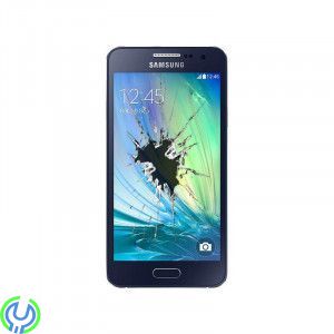 Samsung A3 (A300)Original Skärmbyte, Svart, Galaxy A3(2015), A3 (SM-A300/20), , Samsung