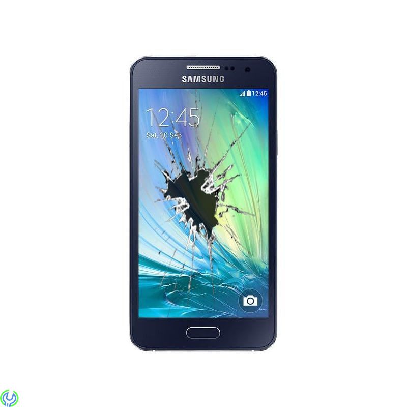 Samsung A3 (A300)Original Skärmbyte, Svart, Galaxy A3(2015), A3 (SM-A300/20), , Samsung