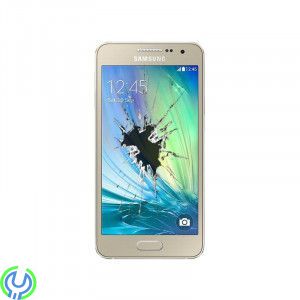 Samsung A3 (A300)Original Skärmbyte, Guld, Galaxy A3(2015), A3 (SM-A300/20), , Samsung