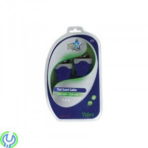 HQ - 21P SCART FLAT-KABEL ,1,5m, Säljs endast i butik!


, Scart, , HQ