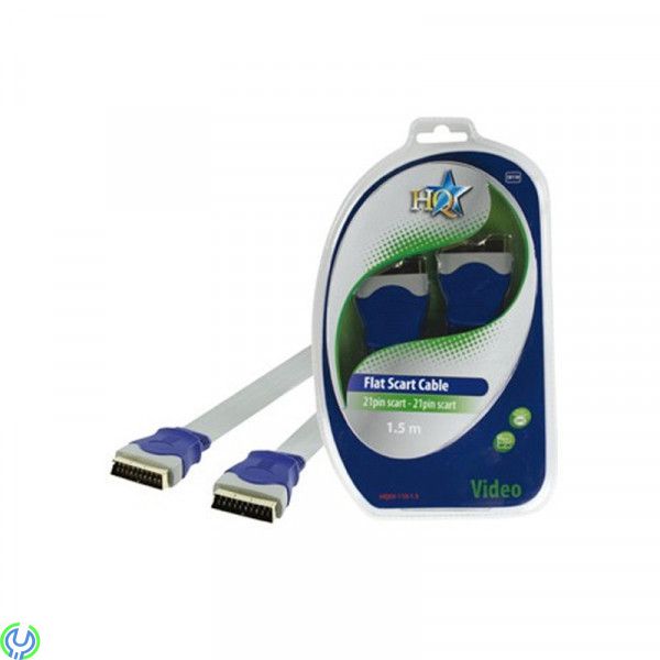 HQ - 21P SCART FLAT-KABEL ,1,5m, Säljs endast i butik!


, Scart, , HQ