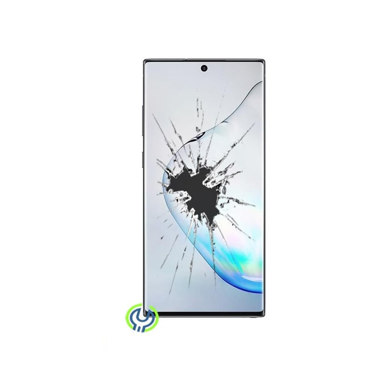 Galaxy Note 10 Plus skärmbyte, Original, Blå