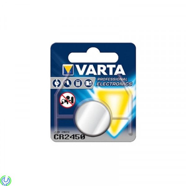 VARTA-CR2450 Litium, VARTA typ: CR2450 Spänning: 3 V, Hem & Fritid, , Varta