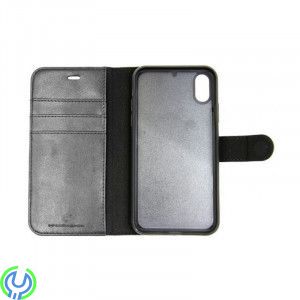 Mobilfodral i äkta Läder för iPhone XR, Svart, Mobilfodral i äkta Läder för iPhone XR, Svart, iPhone X modeller, , RVELON