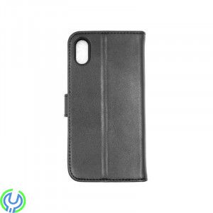 Mobilfodral i äkta Läder för iPhone XR, Svart, Mobilfodral i äkta Läder för iPhone XR, Svart, iPhone X modeller, , RVELON