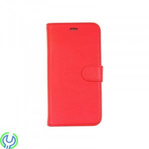 Magnet Mobilfodral äkta Läder för iPhone XR, Röd, 2 i 1 Magnet Mobilfodral äkta Läder för iPhone XR, Röd, IPHONE XR, , Elgruvan