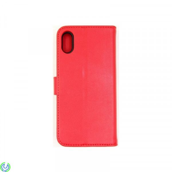 Magnet Mobilfodral äkta Läder för iPhone XR, Röd, 2 i 1 Magnet Mobilfodral äkta Läder för iPhone XR, Röd, IPHONE XR, , Elgruvan