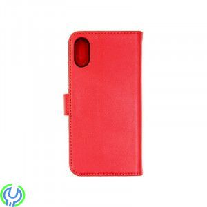 Mobilfodral äkta Läder för iPhone XR, Röd, Mobilfodral äkta Läder för iPhone XR, Röd, iPhone X modeller, , Elgruvan