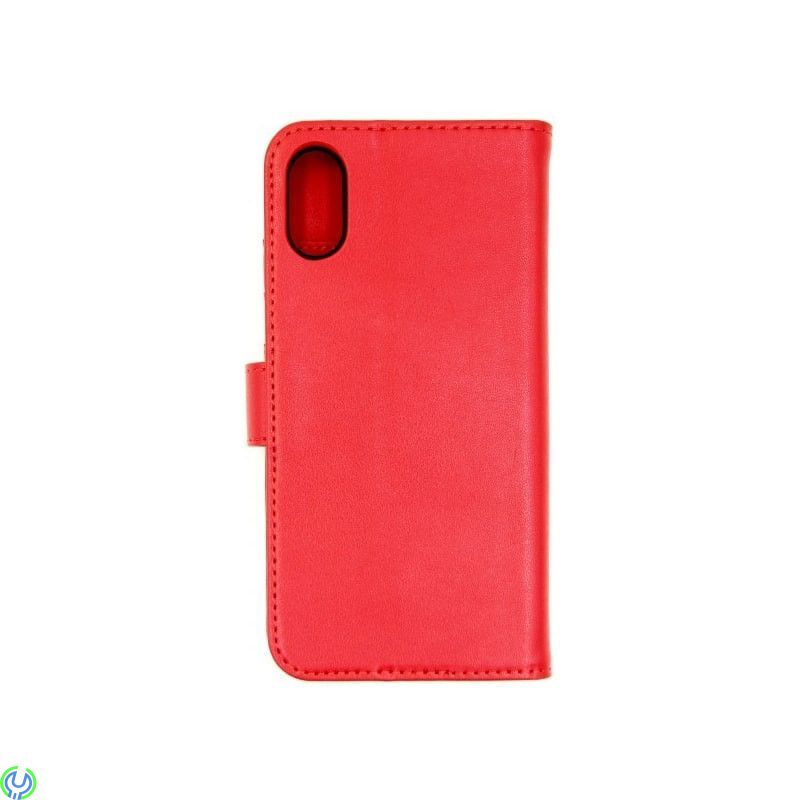 Mobilfodral äkta Läder för iPhone XR, Röd, Mobilfodral äkta Läder för iPhone XR, Röd, iPhone X modeller, , Elgruvan