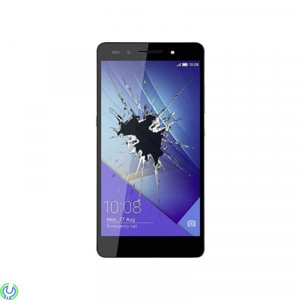 Honor 7 Skärmbyte + batteri Original, Huawei Honor 7 Original komplete Skärm inkl. ny batteri, intern högtalare, volym Flex och 