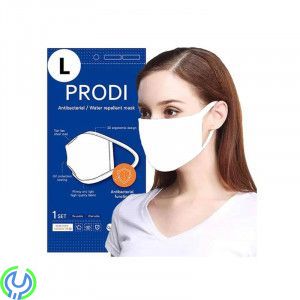 Antibakteriell Mun & Andningsskydd, Medium, Vit, Antibakteriell Mun & Andningsskydd Återanvändbar PRODI, Vit, Hygien/Skyddsvisir