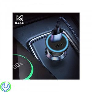 Billaddare USB-C PD 18W + USB 3.0, 3A KAKU, KAKU 18W USB-C PD 18W + USB QC 3.0 18W Billaddare med Dual Port.


, Kablar & Lad