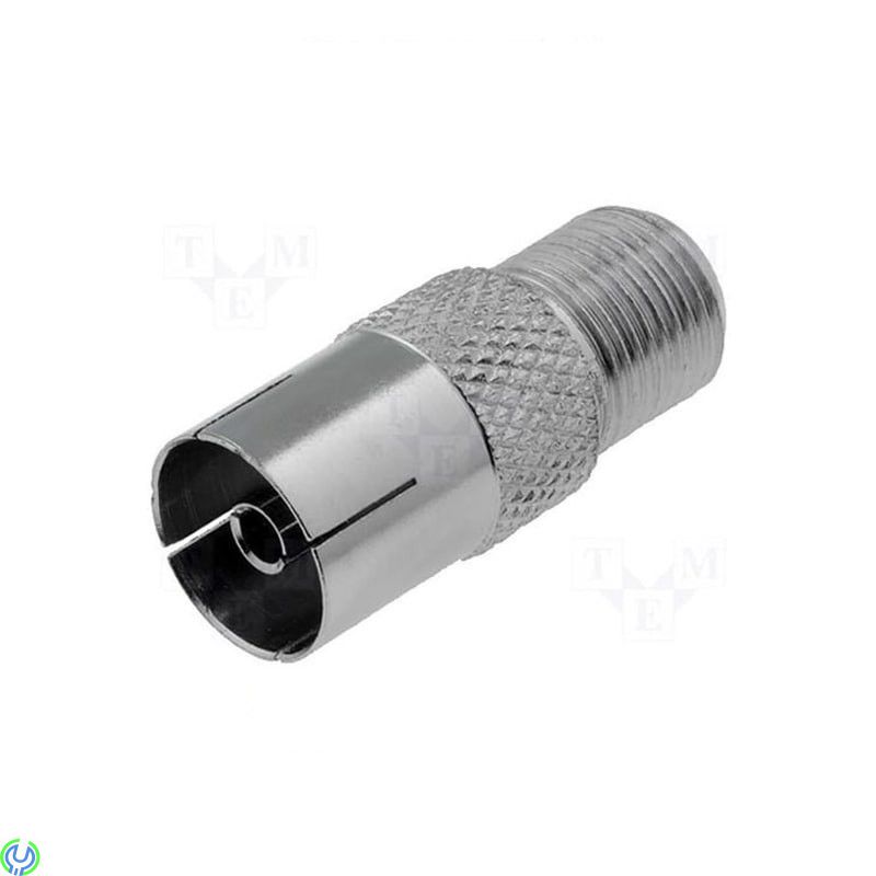 FC-028 - Adapter F uttag, koaxial, FC-028 - Adapter F uttag,koaxial 9,5mm uttag, F-Kontakter, , Elgruvan