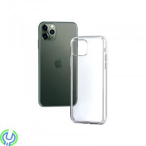 Mjukt TPU-skal för iPhone 11 Pro Transparent, Högkvalitativt mjukt TPU-fodral till iPhone 11 Pro Transparent, iPhone 11 modeller