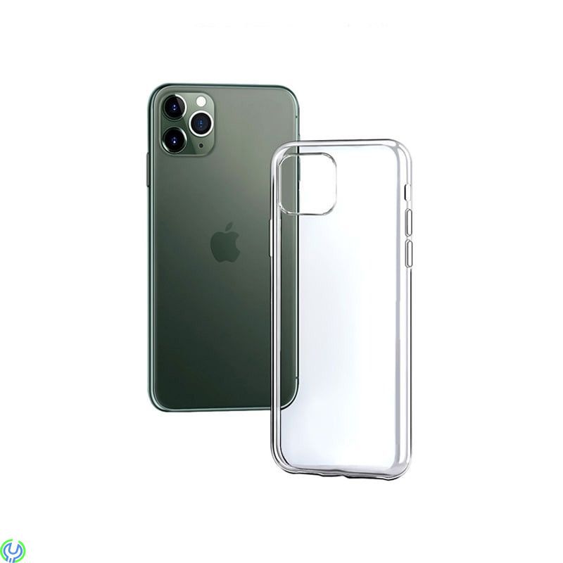 Mjukt TPU-skal för iPhone 11 Pro Transparent, Högkvalitativt mjukt TPU-fodral till iPhone 11 Pro Transparent, iPhone 11 modeller