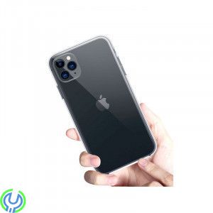 Mjukt TPU-skal för iPhone 11 Pro Transparent, Högkvalitativt mjukt TPU-fodral till iPhone 11 Pro Transparent, iPhone 11 modeller