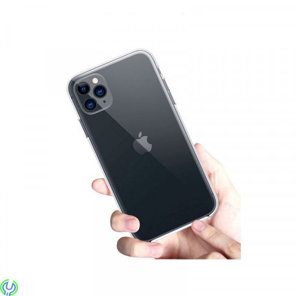 Mjukt TPU-skal för iPhone 11 Pro Transparent, Högkvalitativt mjukt TPU-fodral till iPhone 11 Pro Transparent, iPhone 11 modeller