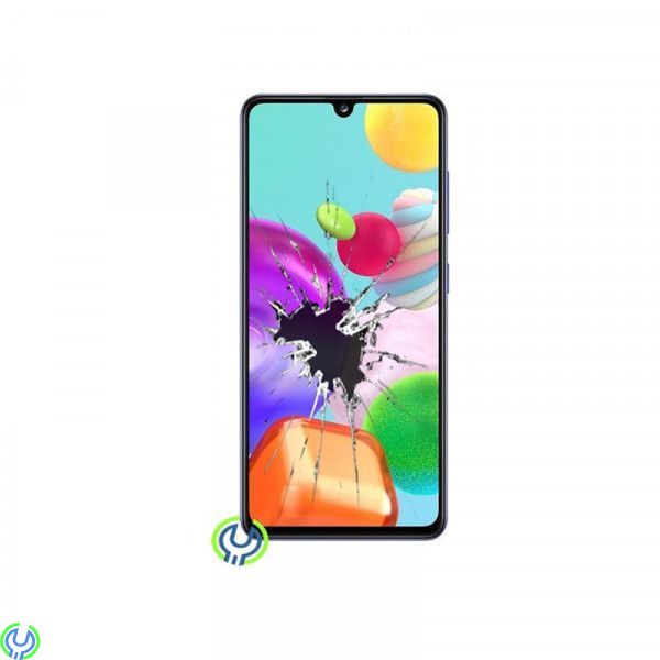 Samsung Galaxy A41, Original Skärmbyte, Svart, Lyckats att krossa glaset på din Galaxy A41 (SM-A415F)?, A41 (SM-A415F), , Samsun