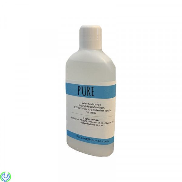 Handsprit, Pure 250 ml, Återfuktande handdesinfektion., Hygien/Skyddsvisir, , Elgruvan
