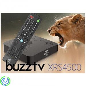 BuzzTV XRS4500, Android 9 Mediaspelare, Android 9.0 IPTV Set-Top Box 4K Ultra HD - 4GB RAM 64GB Storage, IPTV-Mediaspelare, , bu