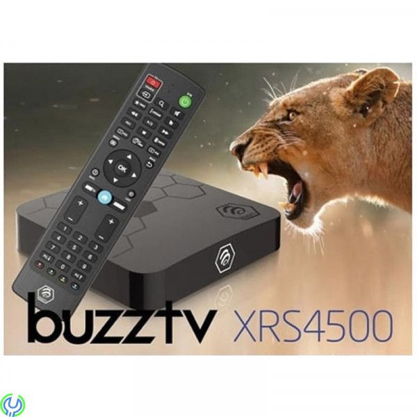 BuzzTV XRS4500, Android 9 Mediaspelare, Android 9.0 IPTV Set-Top Box 4K Ultra HD - 4GB RAM 64GB Storage, IPTV-Mediaspelare, , bu