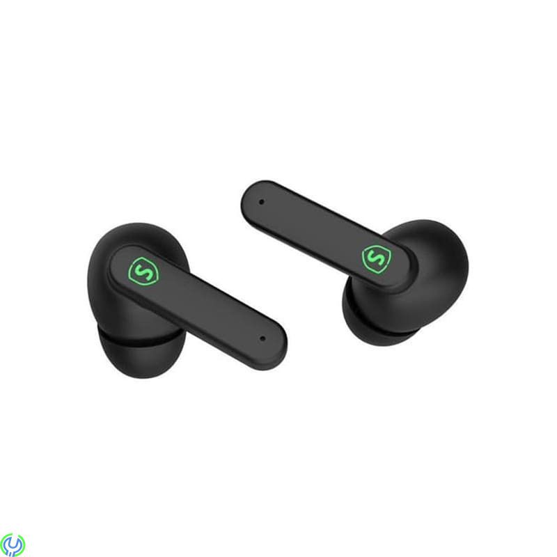 STREETZ gaming Trådlösa hörlurar, TWS, svart, Trådlösa gaminghörlurar med läcker design och ergonomisk in-ear-passform, In-Ear H