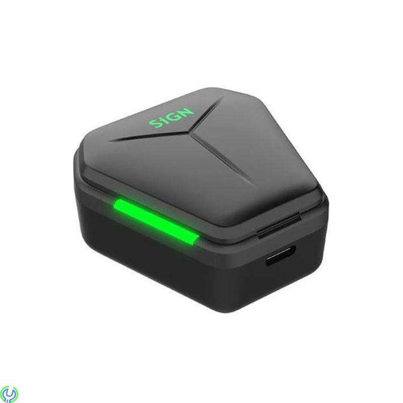 STREETZ gaming Trådlösa hörlurar, TWS, svart, Trådlösa gaminghörlurar med läcker design och ergonomisk in-ear-passform, In-Ear H