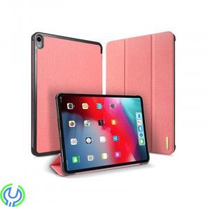 Fodral för iPad Pro 12.9" (2018) - Rosa, Fodral för iPad Pro 12.9" (2018) DUX DUCIS OSOM Tri-fold - Rosa., iPad Pro 12.9" (2018)