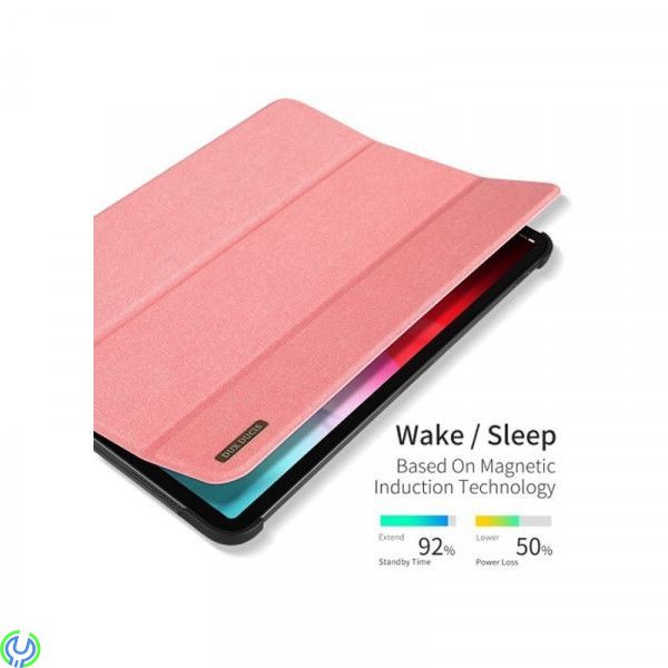 Fodral för iPad Pro 12.9" (2018) - Rosa, Fodral för iPad Pro 12.9" (2018) DUX DUCIS OSOM Tri-fold - Rosa., iPad Pro 12.9" (2018)