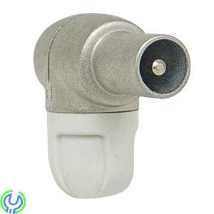 HF-TÄT VINKELKONTAKT IEC HANE 4130, HF-TÄT VINKELKONTAKT IEC HANE , Antenn kontakter, , TELEVÉS