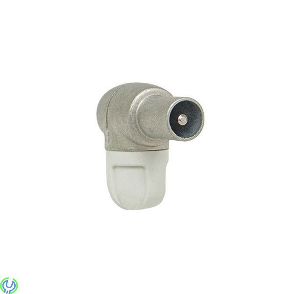 HF-TÄT VINKELKONTAKT IEC HANE 4130, HF-TÄT VINKELKONTAKT IEC HANE , Antenn kontakter, , TELEVÉS