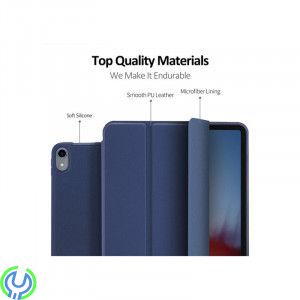 Fodral för iPad Pro 11" Dux Ducis Tri-fold - Blå, Vikbart fodral som skyddar din surfplatta., iPad Pro 11", , DUX DUCIS