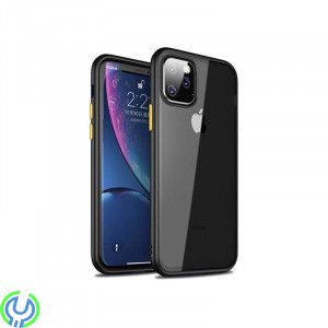 iPhone 11 Pro Transparent Breaking Proof Fodral, TPU Edge Transparent Breaking Proof Csae för iPhone 11 Pro Black, iPhone 11 mod