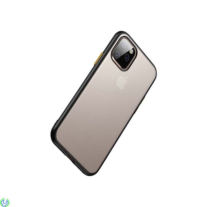 iPhone 11 Pro Transparent Breaking Proof Fodral, TPU Edge Transparent Breaking Proof Csae för iPhone 11 Pro Black, iPhone 11 mod